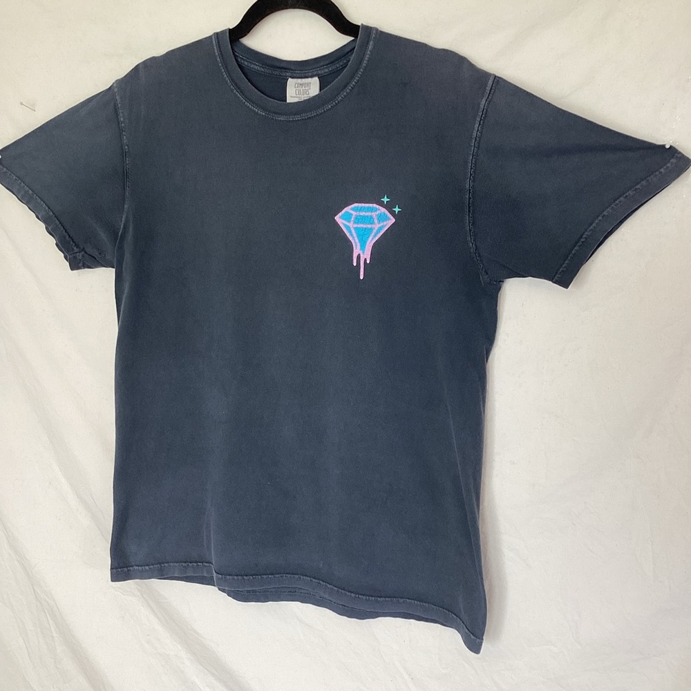 Vintage Dan TDM merch melting diamond t shirt by comfort colors - Picture 7 of 11